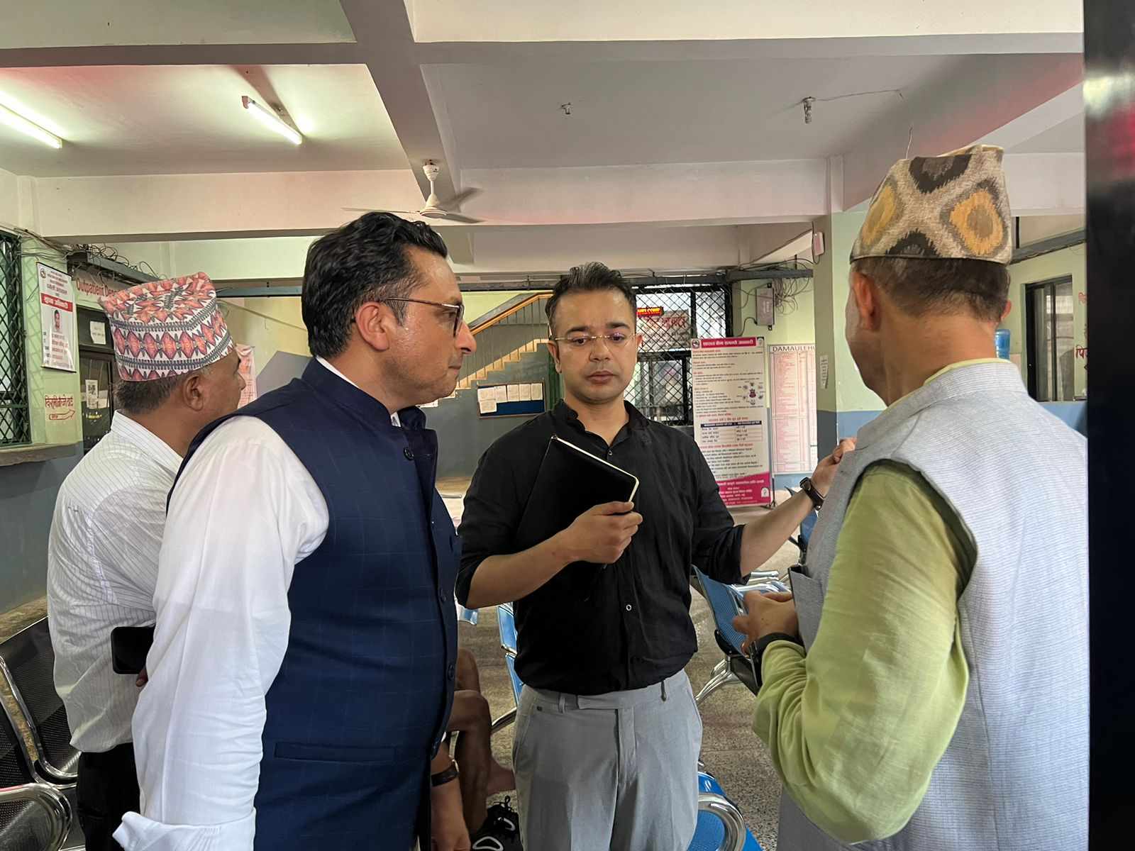 Handover of dialysis machine